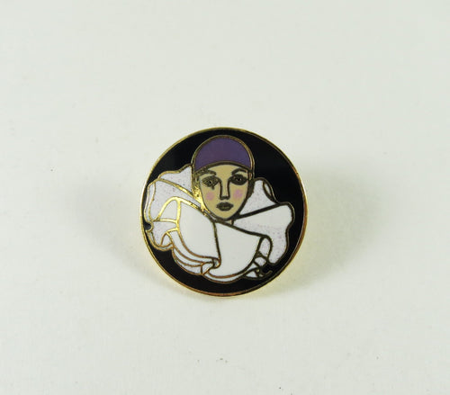 Musical Gold Plated Cloisonné Mini Pins - Pierrot Clown Aim Gifts Accessories for sale canada
