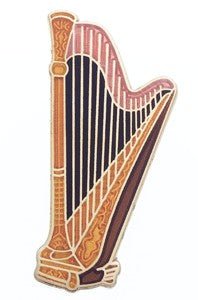 MUSICAL PIN Harp Aim Gifts Accessories for sale canada