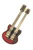 MUSICAL PIN SG Double Guitar Aim Gifts Accessories for sale canada