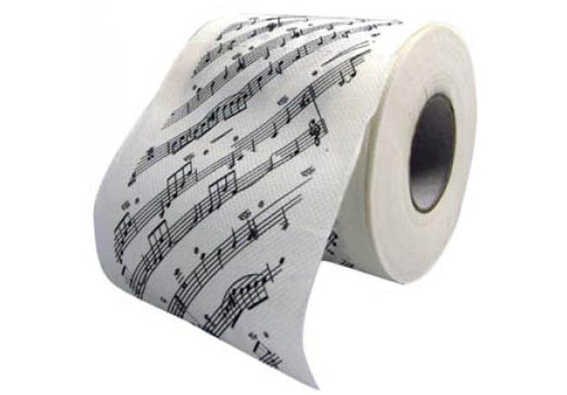 Musical Toilet Paper For Music Lovers Musical Notes Aim Gifts Novelty for sale canada