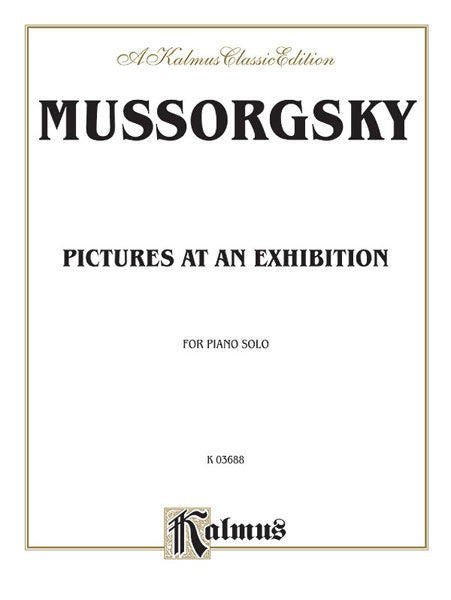 Mussorgsky, Pictures at an Exhibition Default Alfred Music Publishing Music Books for sale canada