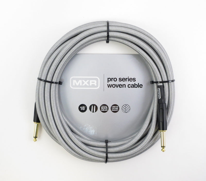 MXR® PRO SERIES WOVEN INSTRUMENT CABLE - Straight / Straight 18FT MXR Cable for sale canada