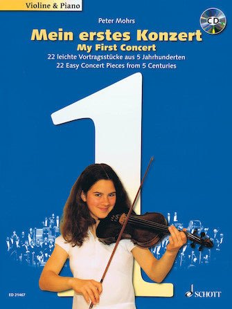 MY FIRST CONCERT – FOR VIOLIN AND PIANO Default Hal Leonard Corporation Music Books for sale canada