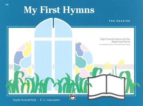 My First Hymns, Eight Favorite Hymns for the Beginning Pianist Default Alfred Music Publishing Music Books for sale canada