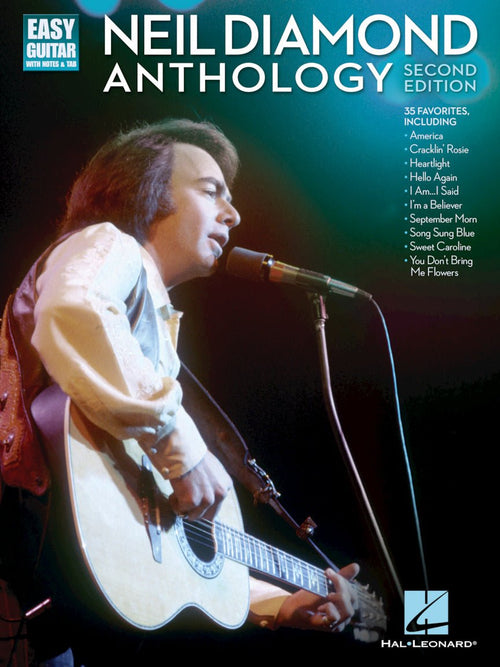 Neil Diamond Anthology Easy Guitar– SECOND EDITION Hal Leonard Corporation Music Books for sale canada