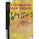 Notenblock Manuscript Paper Mel Bay Publications, Inc. Manuscript paper for sale canada