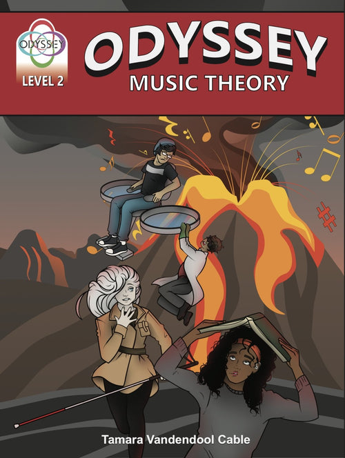 Odyssey Music Theory - Level 2 Tamara Vandendool Cable Music Books for sale canada
