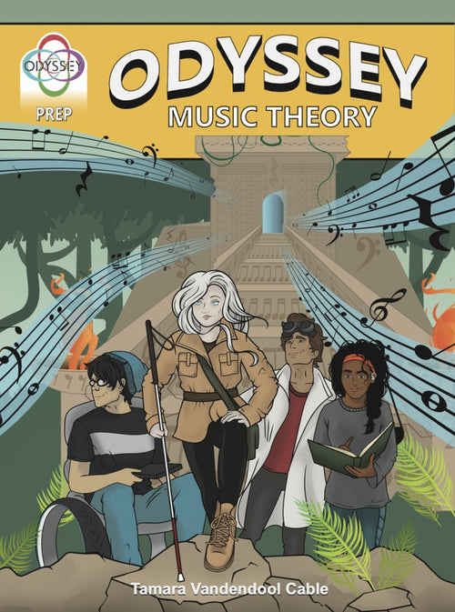 Odyssey Music Theory - Prep Tamara Vandendool Cable Music Books for sale canada