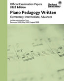 Official Examination Papers 2020 Edition: Piano Pedagogy Written Frederick Harris Music Music Books for sale canada