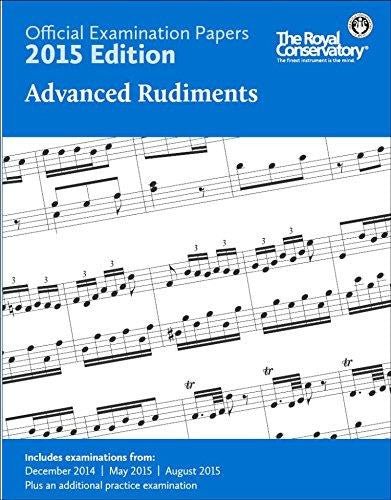 Official Examination Papers Advanced Rudiments 2015 Frederick Harris Music Music Books for sale canada