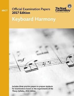 Official Examination Papers: ARCT - Keyboard Harmony Frederick Harris Music Music Books for sale canada