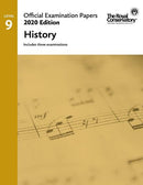 Official Examination Papers History : Level 9 - History 2020 Edition Frederick Harris Music Music Books for sale canada