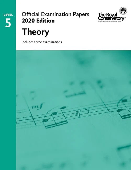 Official Examination Papers Level 5 Theory 2020 Edition Frederick Harris Music Music Books for sale canada