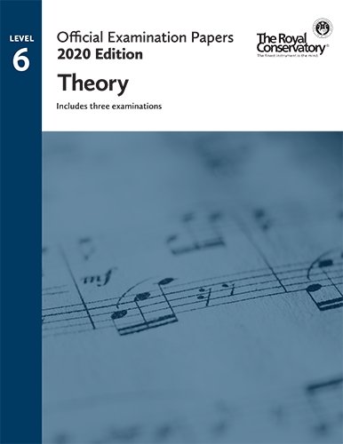 Official Examination Papers Level 6 Theory 2016 Edition Frederick Harris Music Music Books for sale canada