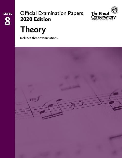 Official Examination Papers: Level 8 Theory 2020 Edition Frederick Harris Music Music Books for sale canada