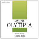 Olympia Soprano/Concert Ukulele Strings Set, Black Nylon Olympia Ukulele Accessories for sale canada