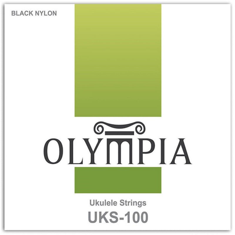 Olympia Soprano/Concert Ukulele Strings Set, Black Nylon Olympia Ukulele Accessories for sale canada