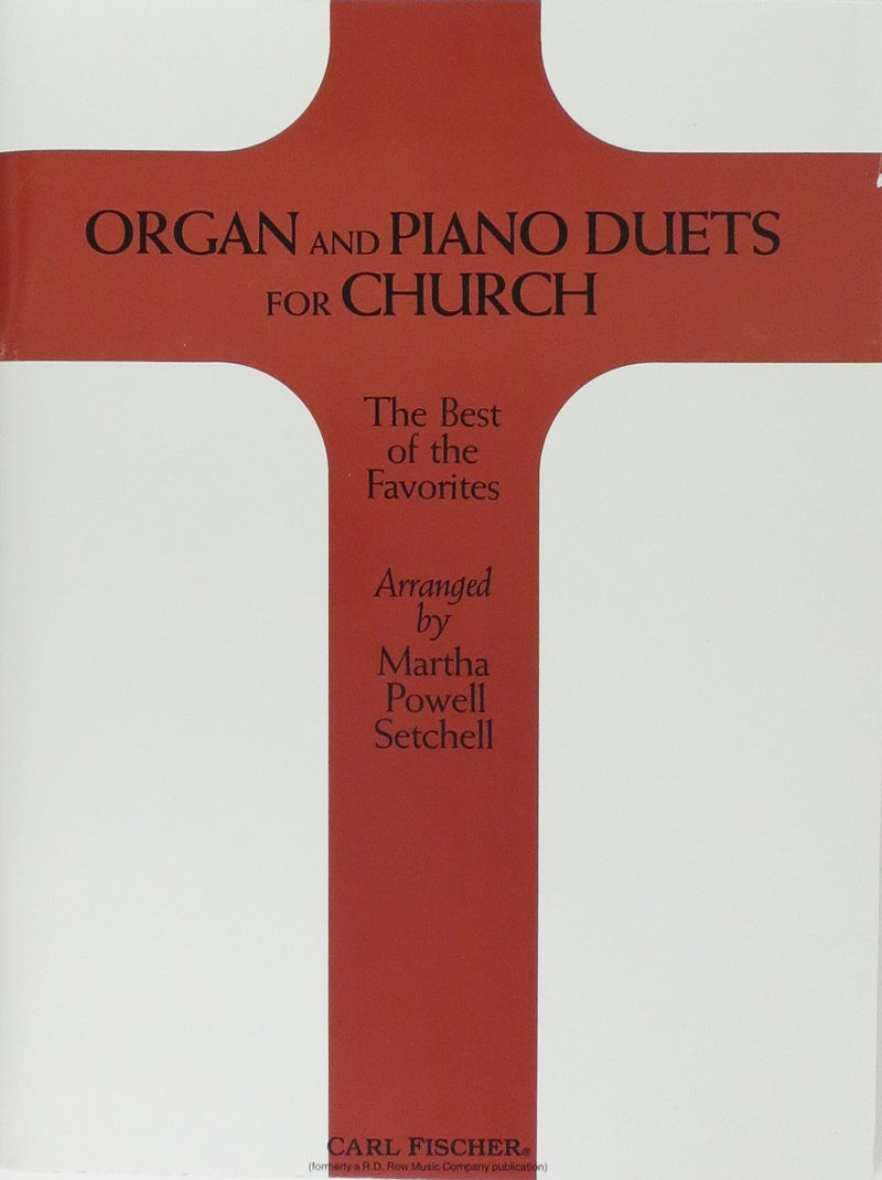Organ and Piano Duets for Church The Best of the Favorites Carl Fischer Music Music Books for sale canada