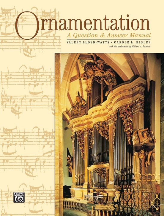 Ornamentation: A Question & Answer Manual Alfred Music Publishing Music Books for sale canada