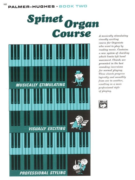 Palmer-Hughes, Spinet Organ Course, Book 2 Alfred Music Publishing Music Books for sale canada