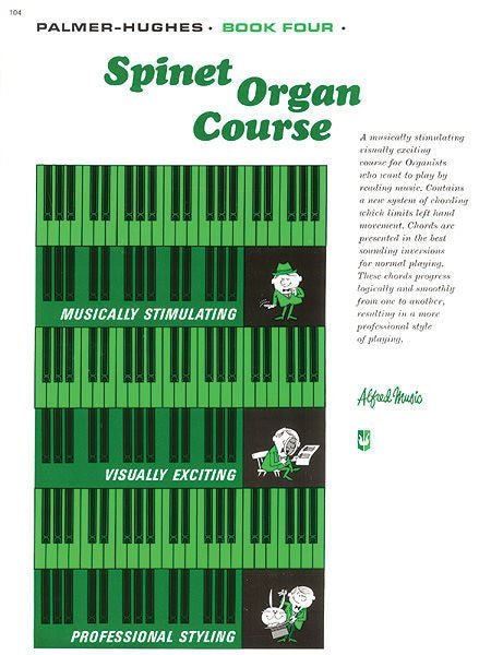Palmer-Hughes, Spinet Organ Course, Book 4 Default Alfred Music Publishing Music Books for sale canada
