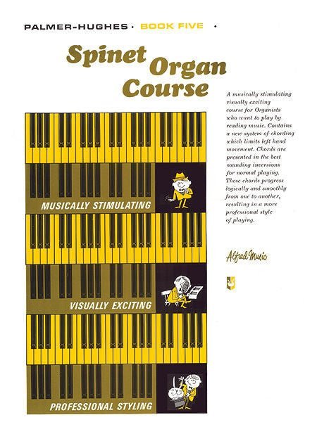 Palmer-Hughes, Spinet Organ Course, Book 5 Default Alfred Music Publishing Music Books for sale canada