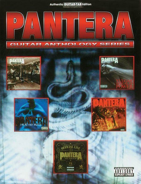Pantera: Guitar Anthology Series Default Alfred Music Publishing Music Books for sale canada