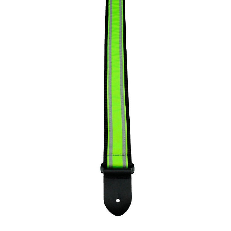 Perri's 2" Green Reflective Guitar Strap BMN-2076 Perri's Guitar Accessories for sale canada