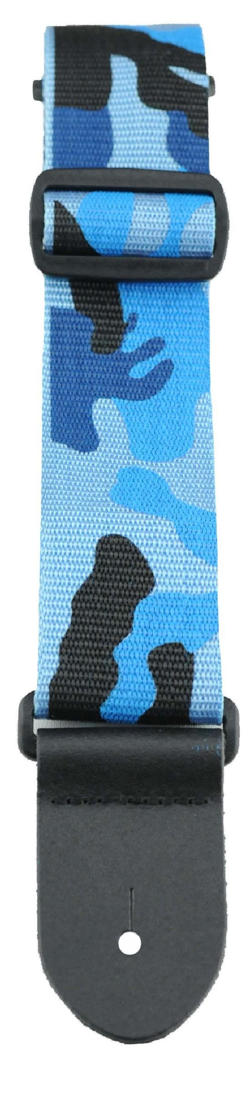 Perri's 2" Poly Pro Camo Guitar Strap Blue Perri's Guitar Accessories for sale canada