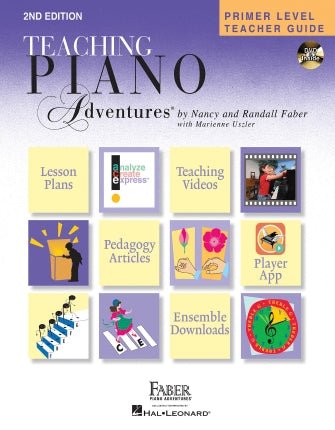 Piano Adventures PRIMER LEVEL TEACHER GUIDE – Second Edition Hal Leonard Corporation Music Books for sale canada,888680676391