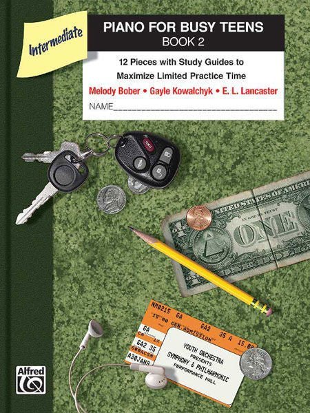 Piano for Busy Teens, Book 2 Default Alfred Music Publishing Music Books for sale canada