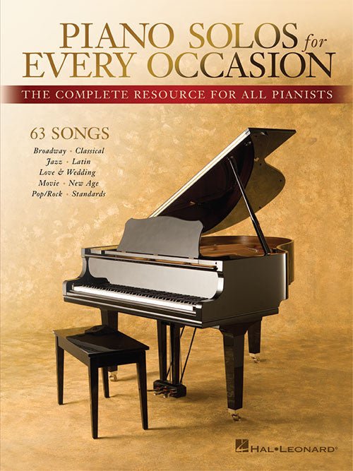 Piano Solos for Every Occasion Hal Leonard Corporation Music Books for sale canada