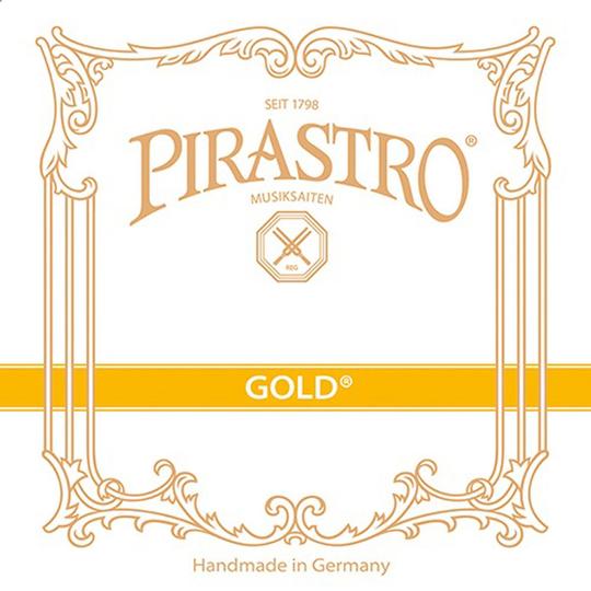 Pirastro Gold 4/4 Violin String Set - Medium Gauge with Ball End E Pirastro Accessories for sale canada
