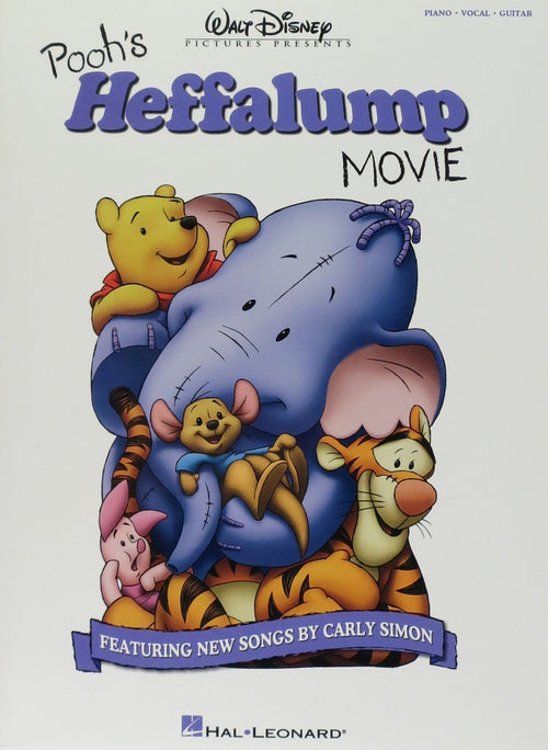 Pooh's Heffalump Movie: Featuring New Songs by Carly Simon, Walt Disney Default Hal Leonard Corporation Music Books for sale canada