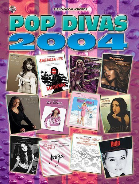 Pop Divas 2004 for P/V/G Default Alfred Music Publishing Music Books for sale canada