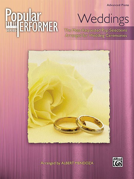 Popular Performer: Weddings Default Alfred Music Publishing Music Books for sale canada