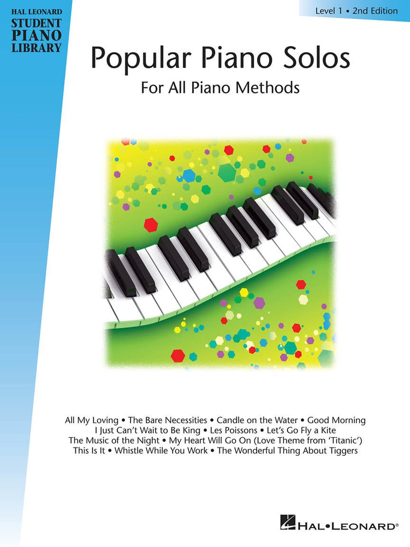 POPULAR PIANO SOLOS – LEVEL 1 – 2ND EDITION Hal Leonard Student Piano Library Hal Leonard Corporation Music Books for sale canada