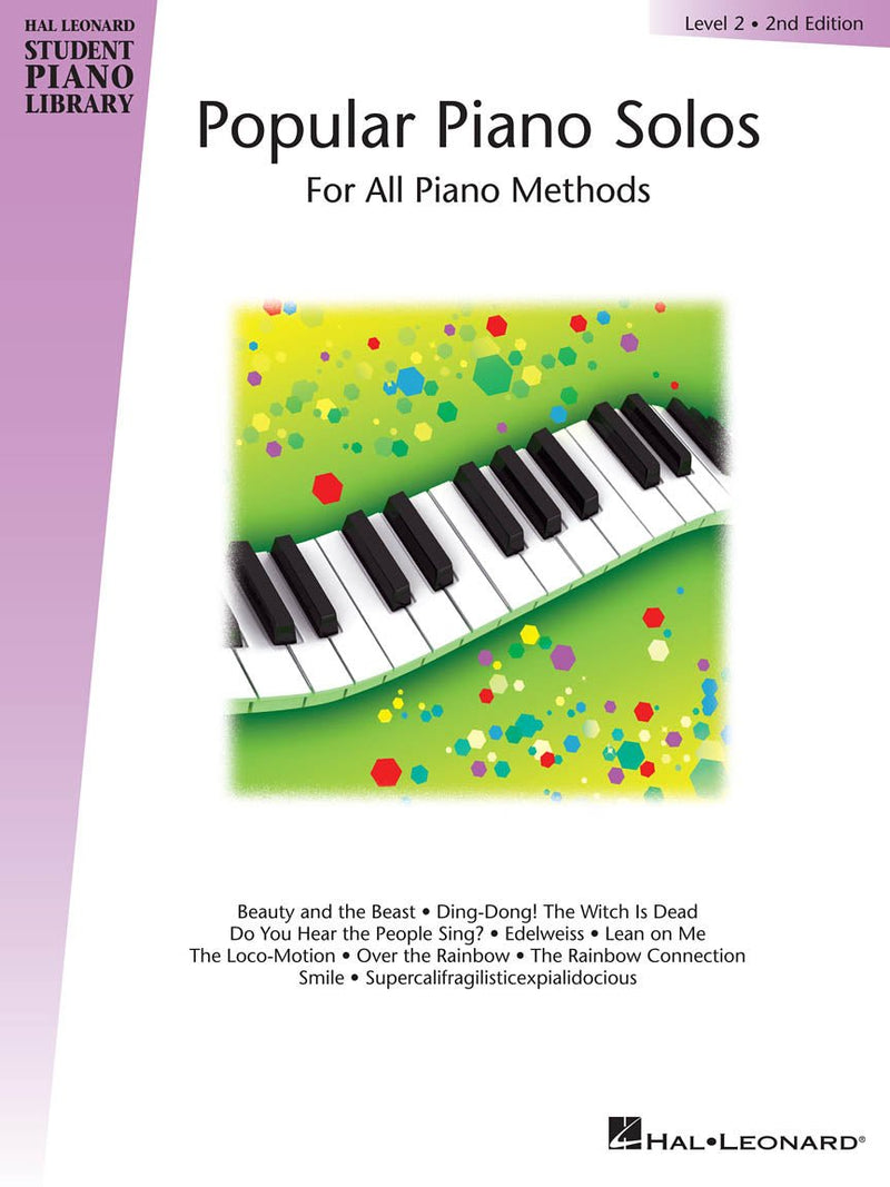 POPULAR PIANO SOLOS – LEVEL 2, 2ND EDITION Hal Leonard Student Piano Library Hal Leonard Corporation Music Books for sale canada