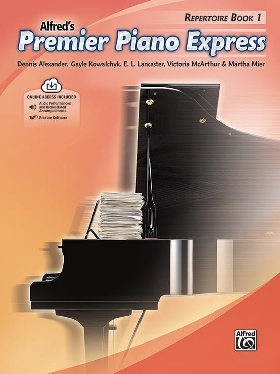 Premier Piano Express, Repertoire Book 1 Alfred Music Publishing Music Books for sale canada