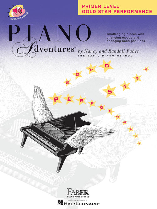 Primer Level - Gold Star Performance Book, Piano Adventures® Hal Leonard Corporation Music Books for sale canada