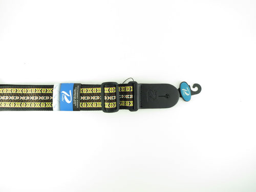 Profile 620 Series 2” Jacquered Weave Nylon Guitar Straps Red & Yellow Edging Profile Guitar Accessories for sale canada