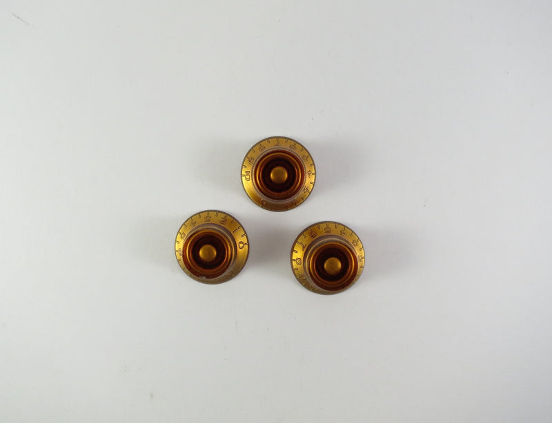 Profile Amber Plastic Tophat Knob For Knurled Shaft Profile Guitar Accessories for sale canada