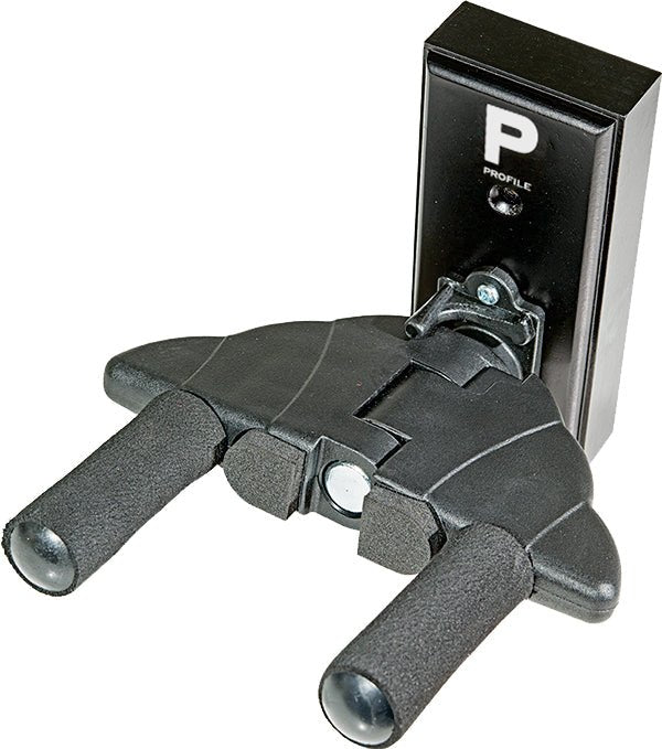 Profile Wall Mount Guitar Hanger with Auto-Clamp, PR-G85 Black Base Profile Guitar Accessories for sale canada
