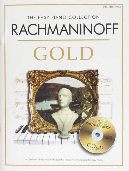 Rachmaninoff, The Easy Piano Collection, Gold (Book & CD) Hal Leonard Corporation Music Books for sale canada