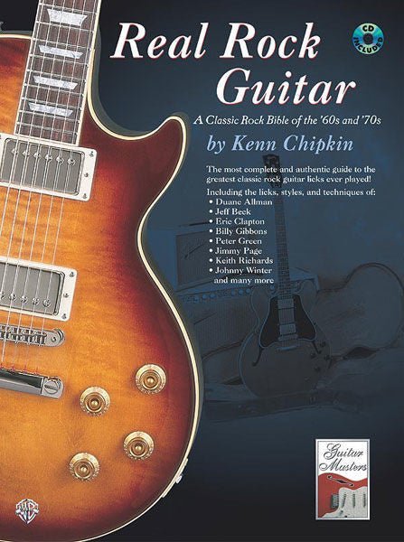 Real Rock Guitar A Classic Rock Bible of the '60s and '70s Default Alfred Music Publishing Music Books for sale canada