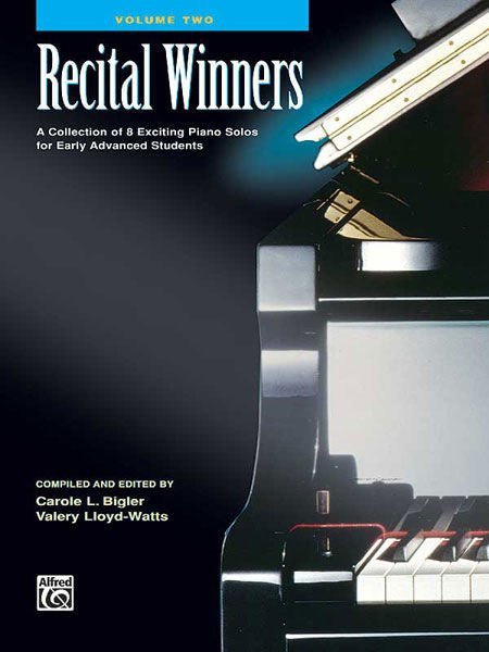 Recital Winners, Volume 2 Default Alfred Music Publishing Music Books for sale canada