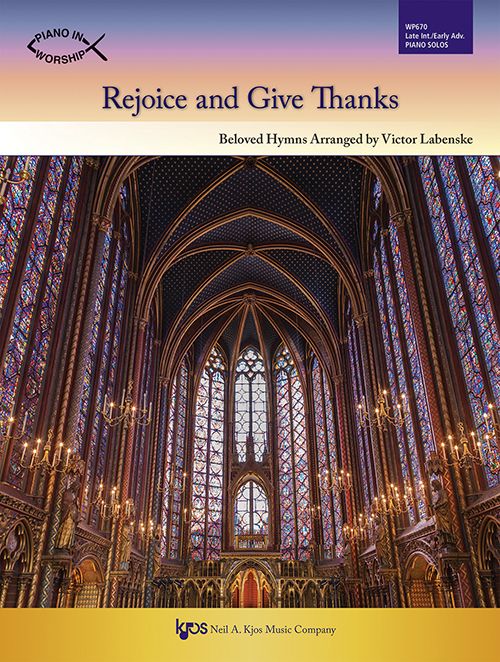 Rejoice and Give Thanks Kjos (Neil A.) Music Co ,U.S. Music Books for sale canada