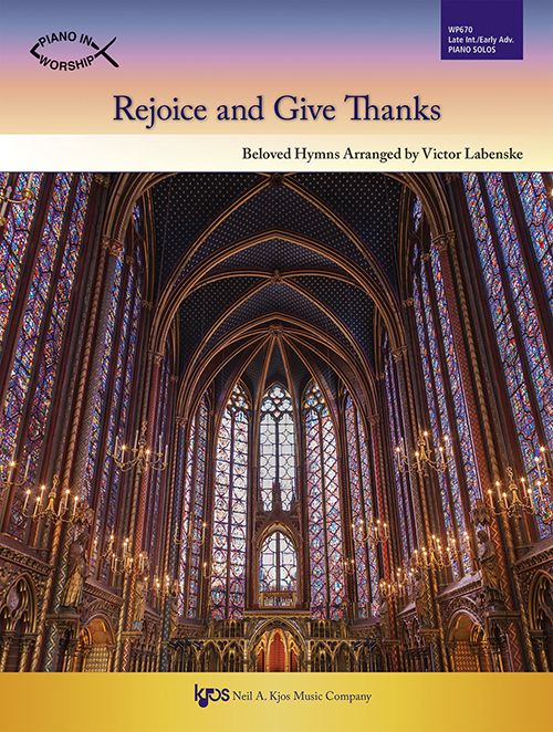 Rejoice and Give Thanks Kjos (Neil A.) Music Co ,U.S. Music Books for sale canada
