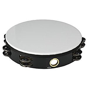 Remo TA-5210-ML Economy Black Tambourine, 10" Diameter Remo Instrument for sale canada