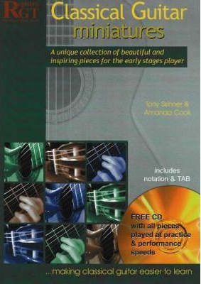 RGT, Classical Guitar Miniatures (Book & CD) Mel Bay Publications, Inc. Music Books for sale canada